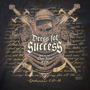 Y2K Throwback Kerusso Ephesians 6:10-18
Black Jesus Religious Graphic Tee